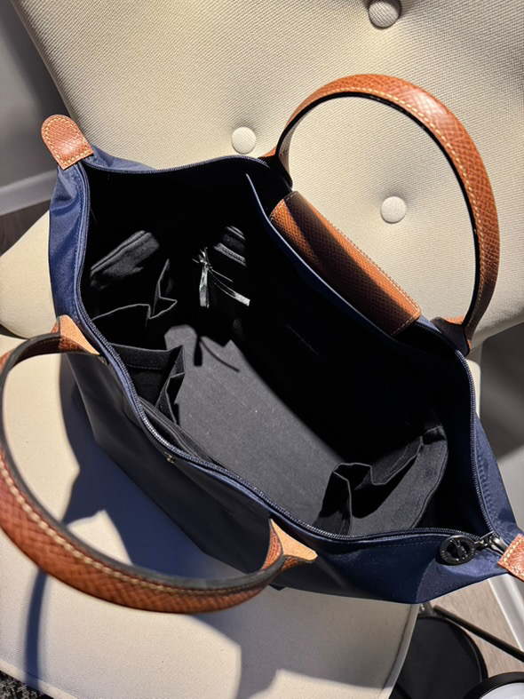 organizer do longchamp simple pattern