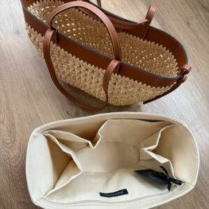 Organizer do torebki Cyme raffia bag - polski organizer